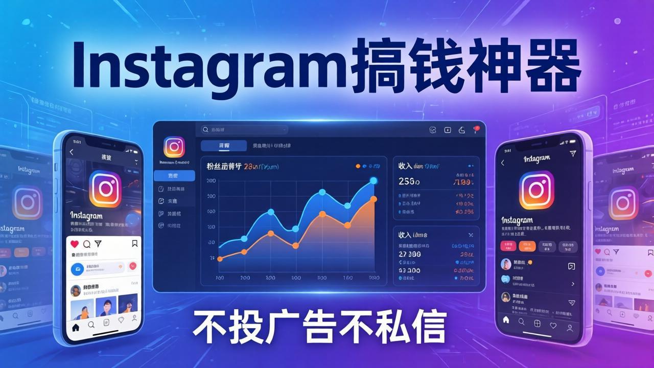 Instagram搞钱神器：月涨6万粉+月入5万刀，不投广告不私信，靠算法+低价产品-云讯网创