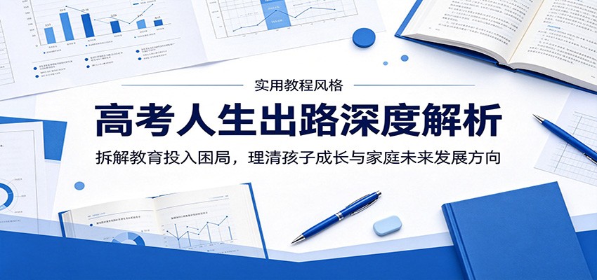 高考人生出路深度解析：拆解教育投入困局，理清孩子成长与家庭未来发展方向-云讯网创