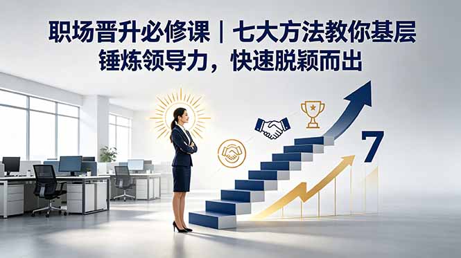 付费文章：职场晋升必修课｜七大方法教你基层锤炼领导力，快速脱颖而出-云讯网创