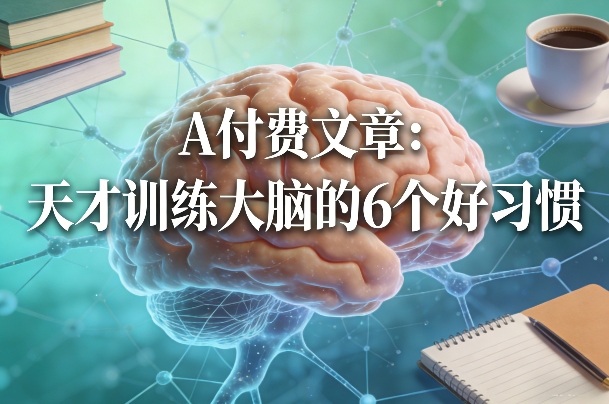付费文章：天才训练大脑的6个好习惯-云讯网创