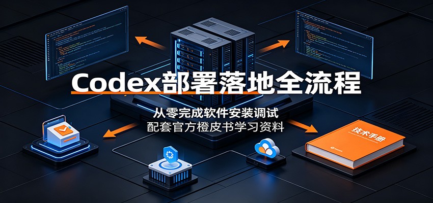 Codex部署落地全流程：从零完成软件安装调试，配套官方橙皮书学习资料-云讯网创