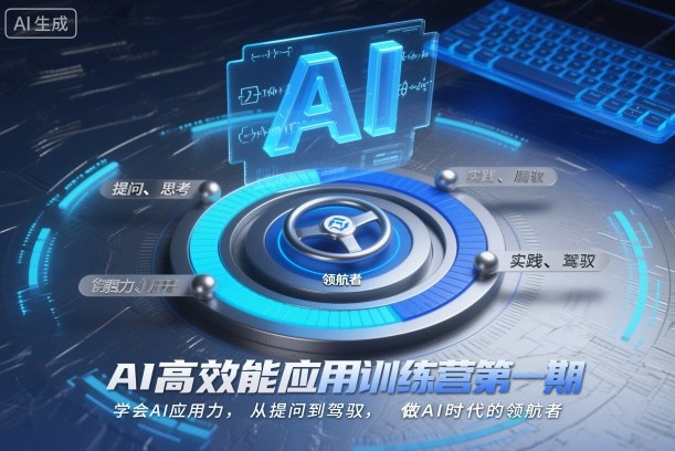 AI高效能应用训练营第一期，学会AI应用力，从提问到驾驭，做AI时代的领航者(更新)-云讯网创