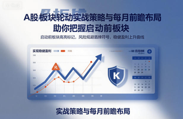 A股板块轮动实战策略与每月前瞻布局，助你把握启动前板块，规避风险，实现稳健盈利-云讯网创