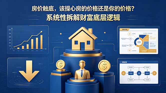 付费文章：房价触底，该操心房的价格还是你的价格？系统性拆解财富底层逻辑-云讯网创