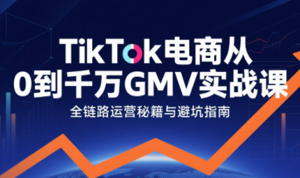 三千老师·TikTok电商从0到千万GMV实战课(更新)-云讯网创
