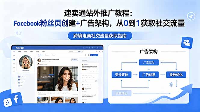速卖通站外推广教程:Facebook粉丝页创建+广告架构,从0到1获取社交流量-云讯网创