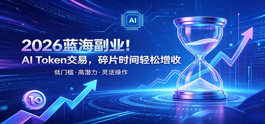 AI Token算力赛道！普通人可入局的数字副业，零门槛快速起步-云讯网创