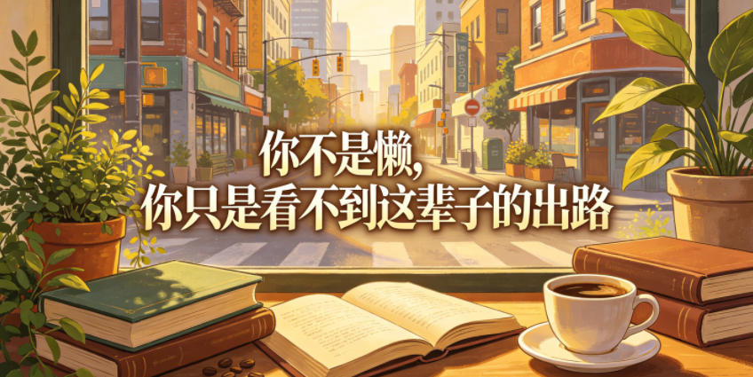 付费文章:你不是懒,你只是看不到这辈子的出路-云讯网创