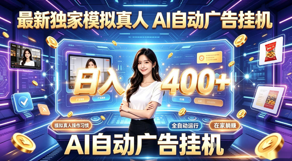 最新独家模拟真人，AI自动挂号挂G，日入400+，全程全自动运行，无需人工【揭秘】-云讯网创