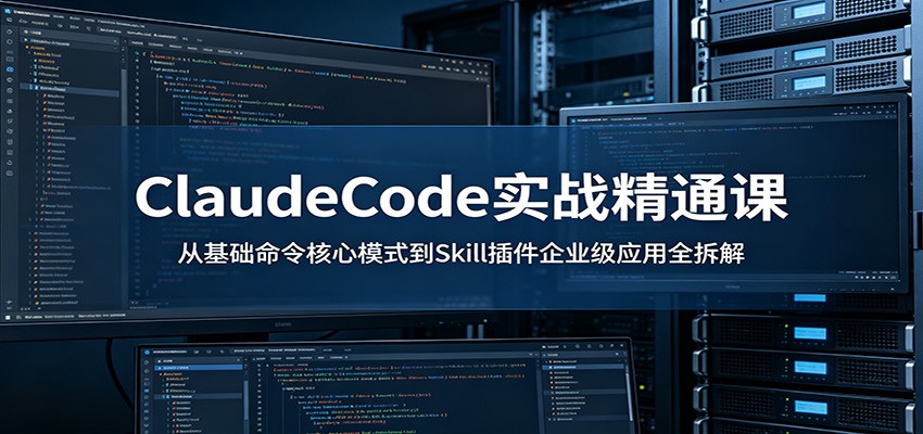 ClaudeCode实战精通课：从基础命令核心模式到Skill插件企业级应用全拆解-云讯网创