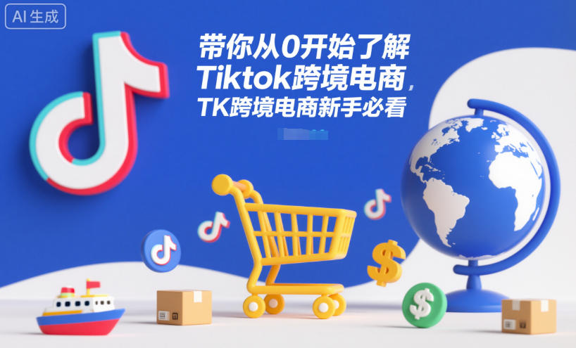 带你从0开始了解Tiktok跨境电商，TK跨境电商新手必看-云讯网创