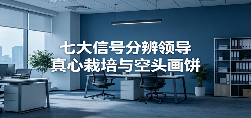付费文章《七大信号分辨领导真心栽培与空头画饼》读懂管理背后人性逻辑-云讯网创