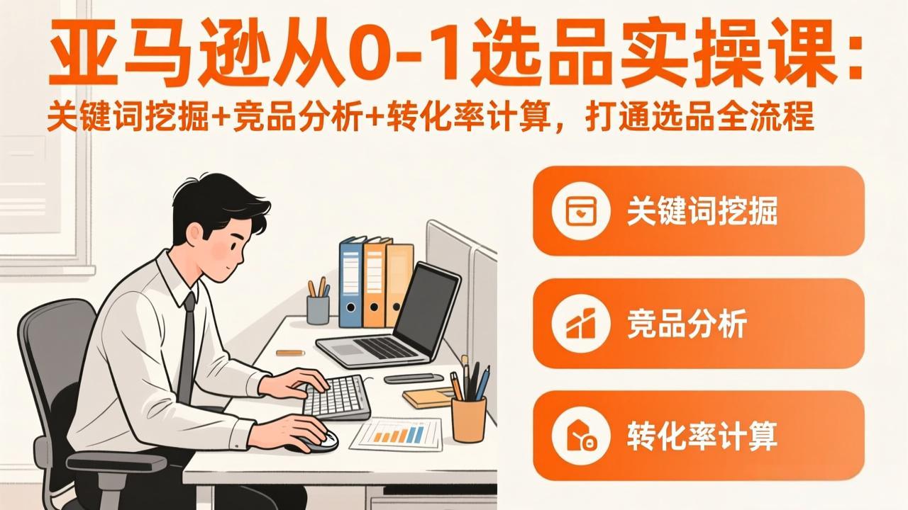 亚马逊从0-1选品实操课(更新3月-云讯网创
