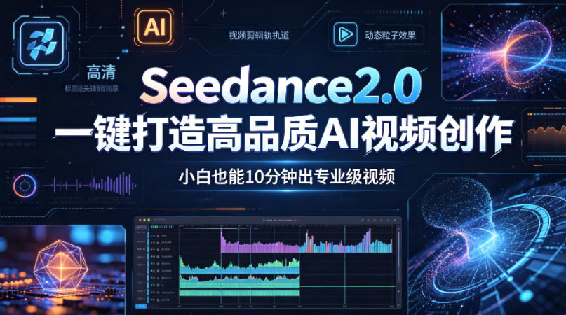 Seedance2.0一键打造高品质AI视频创作，小白也能10分钟出专业级视频-云讯网创