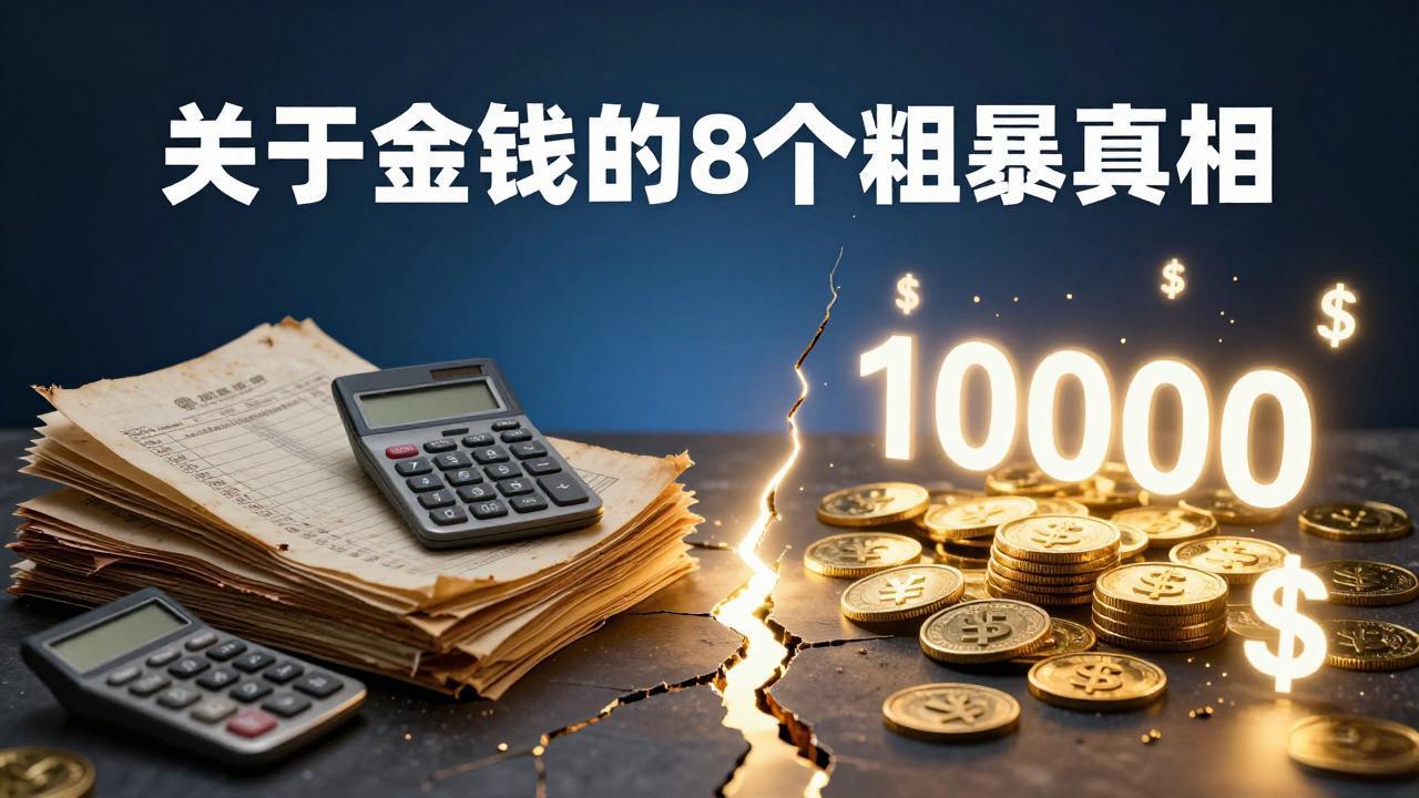 付费文章：关于金钱的 8 个粗暴真相，彻底重塑你的赚钱思维与财富认知-云讯网创