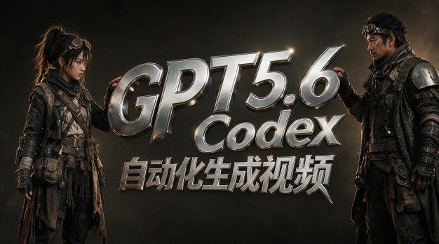 GPT5.6+Codex自动化生成视频全流程实战,从提示词设计、角色设定、封面海报,到视频生成思路与自动化工作流-云讯网创