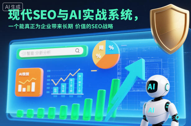 现代SEO与AI实战系统，一个能真正为企业带来长期价值的SEO战略(英语+中文字幕)-云讯网创