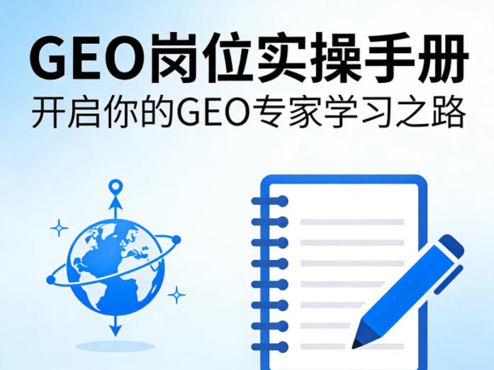 GEO岗位实操手册，开启你的GE0专家学习之路-云讯网创