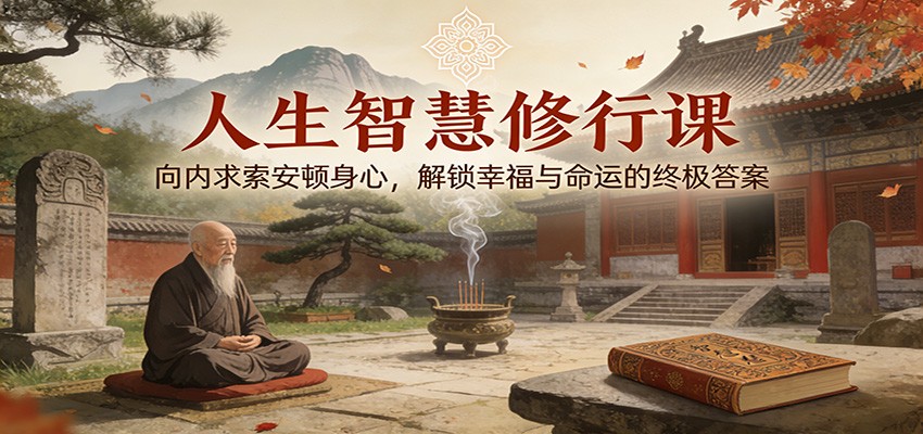 人生智慧修行课：向内求索安顿身心，解锁幸福与命运的终极答案-云讯网创