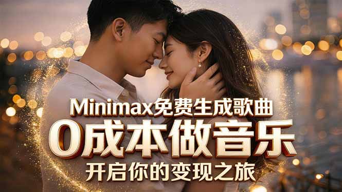 Minimax免费生成歌曲实测!0成本做音乐,说唱流行Lofi一键生成-云讯网创