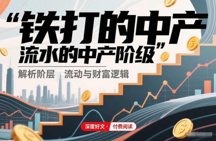 付费文章：铁打的中产，流水的中产阶级-云讯网创