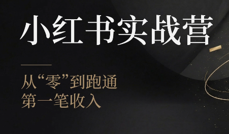 金金老师·小红书实战营-云讯网创