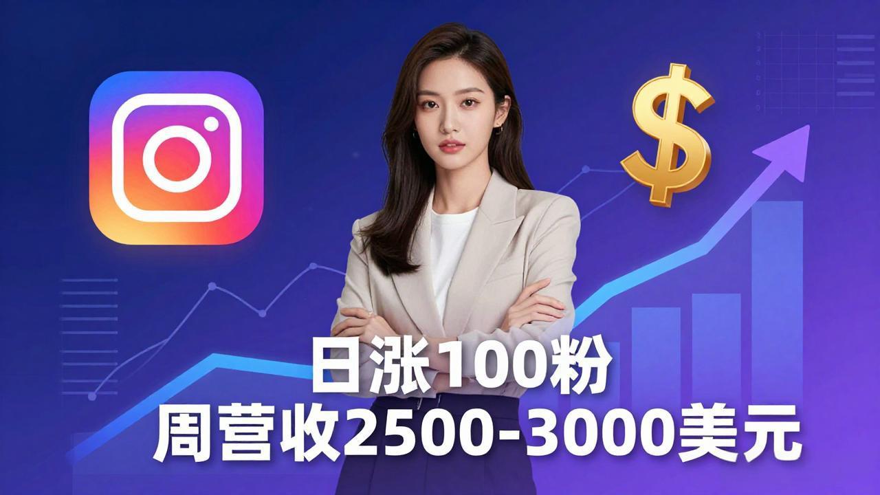 想做数字产品？Sheri亲授：日涨100粉、每周2500至3000美元的营收，Instagram躺着赚-云讯网创