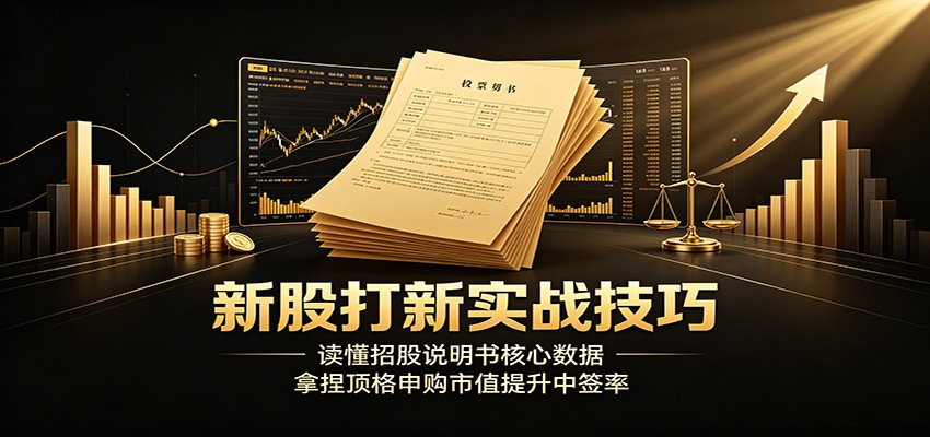 新股打新实战技巧：读懂招股说明书核心数据，拿捏顶格申购市值提升中签率-云讯网创
