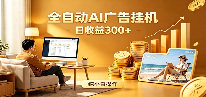 AI风口项目,全程解放双手,后台自动运行赚取收益,每天稳定收益300+-云讯网创