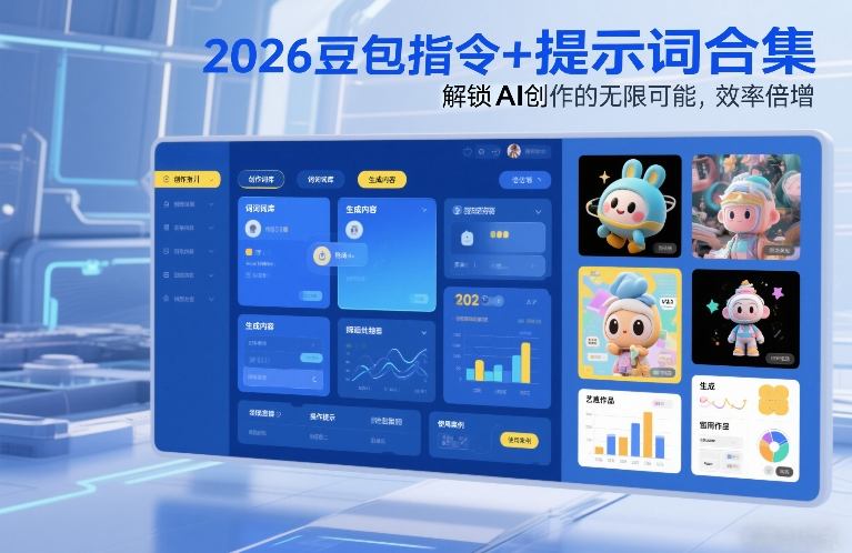 2026豆包指令+提示词合集，解锁AI创作的无限可能，效率倍增-云讯网创
