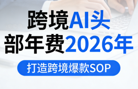 跨境AI头部年费2026年，打造跨境爆款SOP(更新4月)-云讯网创