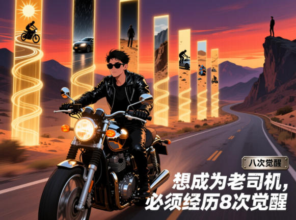 付费文章:想成为老司机,必须经历8次觉醒-云讯网创