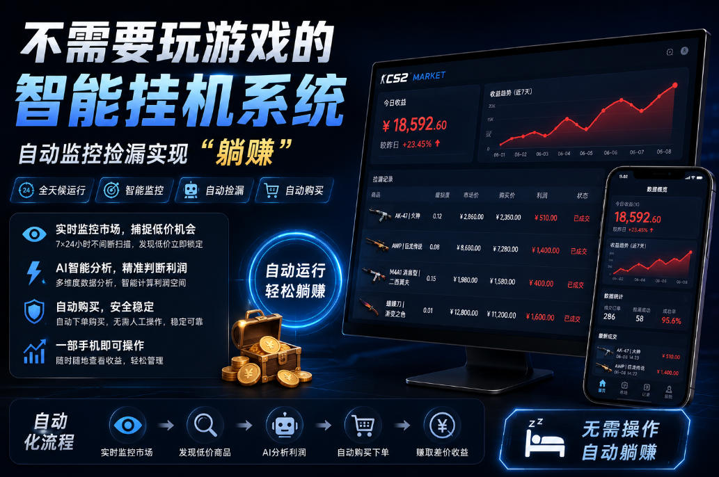 不用玩游戏的游戏搬砖项目，无需自己挂G，无需购买任何额外设备，所有数据支持任何形式验证【揭秘】-云讯网创