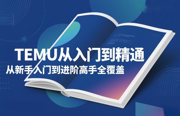 TEMU从入门到精通，从新手入门到进阶高手全覆盖-云讯网创