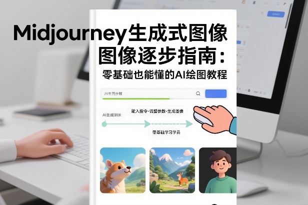 Midjourney生成式图像逐步指南：零基础也能懂的AI绘图教程-云讯网创