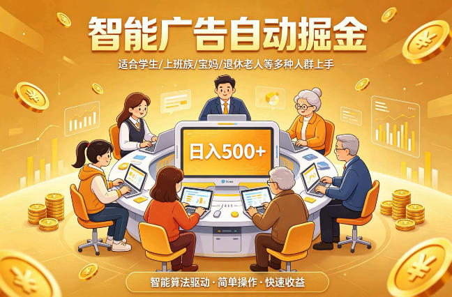 2026年最好做的项目：自动掘金项目，小白轻易上手，单日轻松收入500+【揭秘】-云讯网创