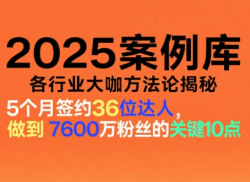 波波来了案例库，收录各行业大咖的方法论，各行业大咖方法论揭秘(更新2026年3月)-云讯网创