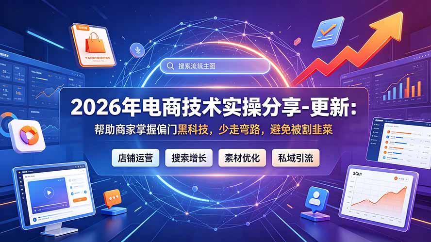 2026年电商技术实操分享-更新7月：帮助商家掌握偏门黑科技，少走弯路，避免被割韭菜-云讯网创