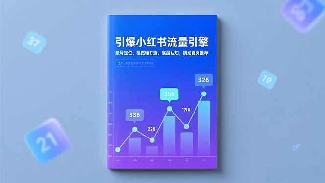 引爆小红书流量引擎，账号定位、视觉锤打造、底层认知，撬动首页推荐-云讯网创