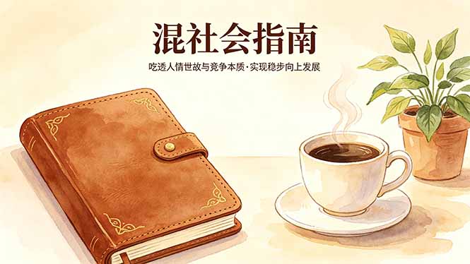 付费文章：混社会指南，吃透人情世故与竞争本质，实现稳步向上发展-云讯网创