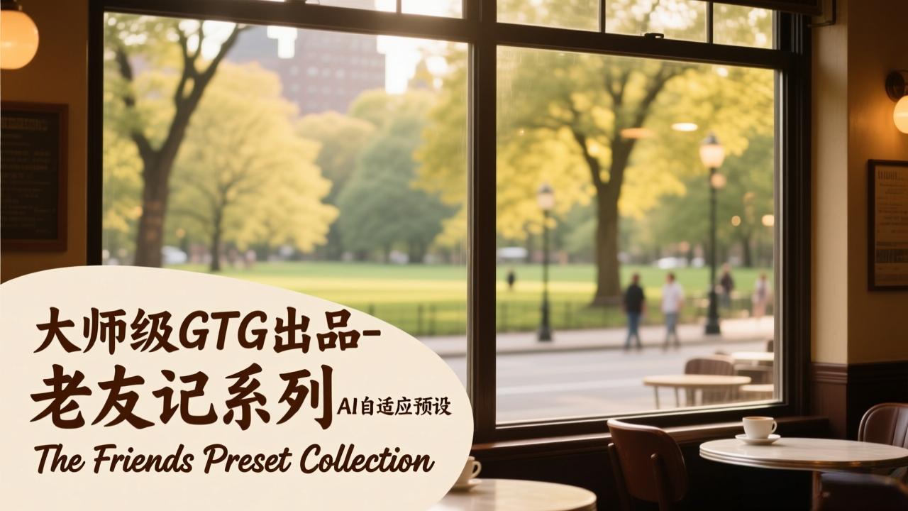 大师级GTG出品-老友记系列AI自适应预设The Friends Preset Collection-云讯网创